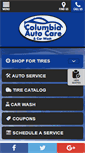 Mobile Screenshot of columbiatireauto.com